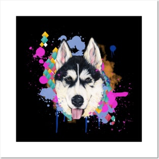 Husky Posters and Art